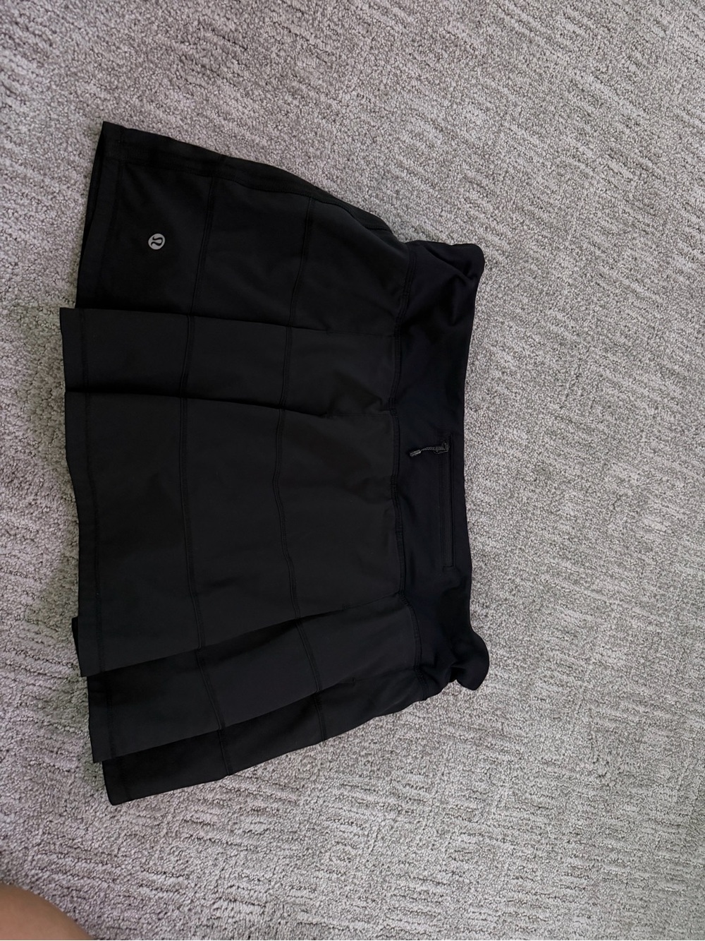 lululemon athletica Black Athletic Skort